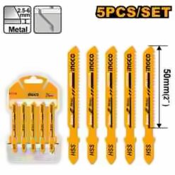 INGCO JIGSAW BLADE SET HSS FOR METAL JSBT118B