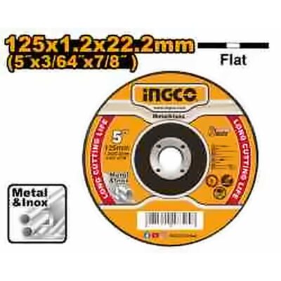 INGCO ABRASIVE CUTTING DISC 125X1.2MM MCD121251