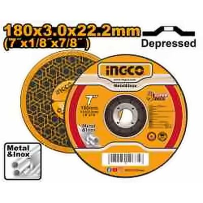 INGCO ABRASIVE CUTTING DISC 180X3.0MM MCD301801