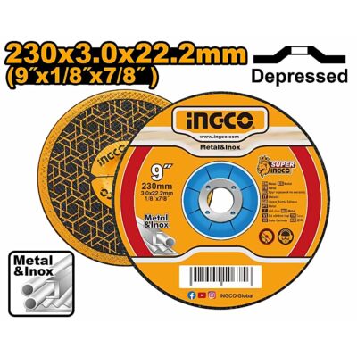 INGCO ABRASIVE CUTTING DISC 230X3.0MM MCD302301HA