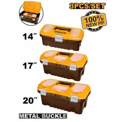 INGCO PLASTIC TOOL BOX ORGANIZER PBXK0302