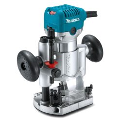 MAKITA RT0700CX2 AC TRIMMER SET WITH ATTATCHMENTS & BAG, 6MM/8MM