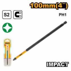 INGCO IMPACT SCREWDRIVER BIT PH1 100MM SDBIM71PH1100