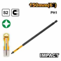 INGCO IMPACT SCREWDRIVER BIT PH1 150MM SDBIM71PH1150