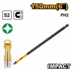 INGCO IMPACT SCREWDRIVER BIT PH2 150MM SDBIM71PH2150