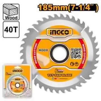 INGCO TCT SAW BLADE 185X15MM TSB118515