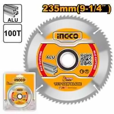 INGCO TCT SAW BLADE ALUMINUM 235MM 100T TSB3235100