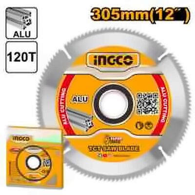 INGCO TCT SAW BLADE ALUMINUM 305MM 120T TSB3305212