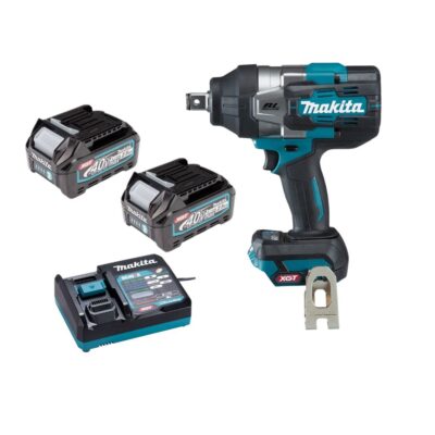 MAKITA TW001GD203, 40V BRUSHLESS CORDLESS IMPACT WRENCH 19mm (3/4") (2PCS 2.5AH BATTERY, 1PC CHARGER)