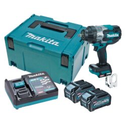 MAKITA TW002GM201, 40V 12.7MM (1/2”) CORDLESS IMPACT WRENCH (2PCS 4.0AH BATTERY, 1PC CHARGER)