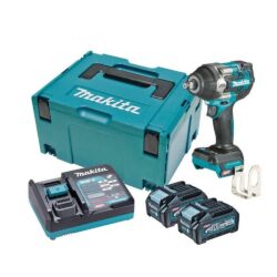 MAKITA TW007GM201 CORDLESS IMPACT WRENCH 40V BL 730NM (2PCS 4.0AH BATTERY, 1PC CHARGER)