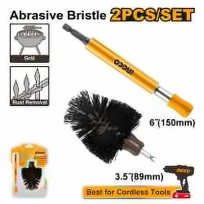 INGCO BRISTLE BRUSH WITH HOLDER WCBH0301