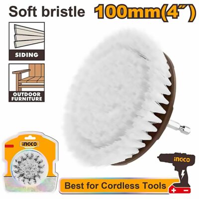 INGCO WIRE CUP BRUSH 140MM STAINLESS WCBS1401