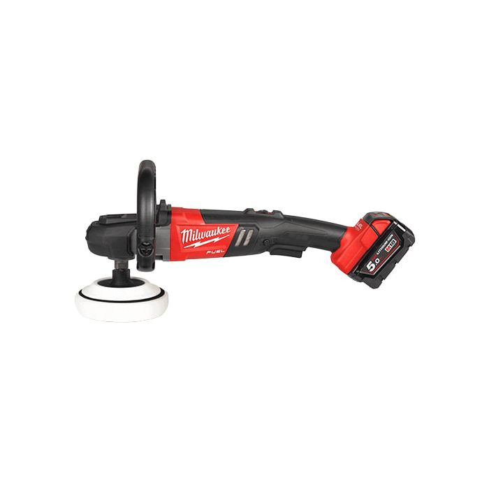 MILWAUKEE M18 FAP180-502X ASIA, M18 FUEL™ 180 MM POLISHER KIT W/ 2 UNITS M18™ 5.0AH BATTERY (KIT VERSION) - Image 2