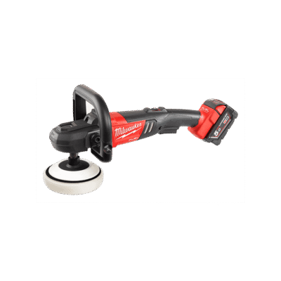MILWAUKEE M18 FAP180-502X ASIA, M18 FUEL™ 180 MM POLISHER KIT W/ 2 UNITS M18™ 5.0AH BATTERY (KIT VERSION)