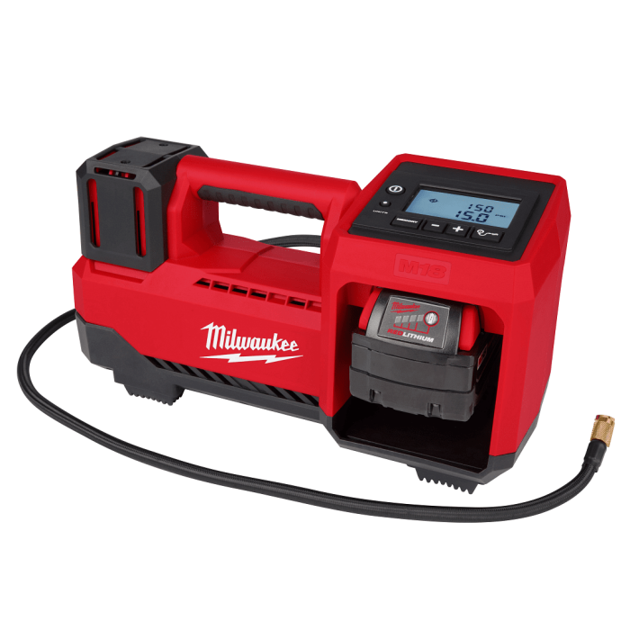 MILWAUKEE M18 BI-0 ASIA, M18™ 10.3 BAR / 150 PSI INFLATOR - Image 3