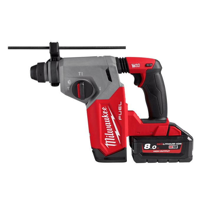 MILWAUKEE M18 FHX-0X0 ASIA, M18 FUEL™ GEN II 26MM 2.7 JOULE SDS-PLUS ROTARY HAMMER W/ FIXTEC - Image 8