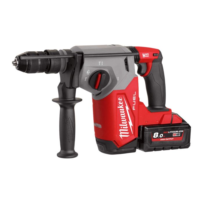 MILWAUKEE M18 FHX-0X0 ASIA, M18 FUEL™ GEN II 26MM 2.7 JOULE SDS-PLUS ROTARY HAMMER W/ FIXTEC - Image 10