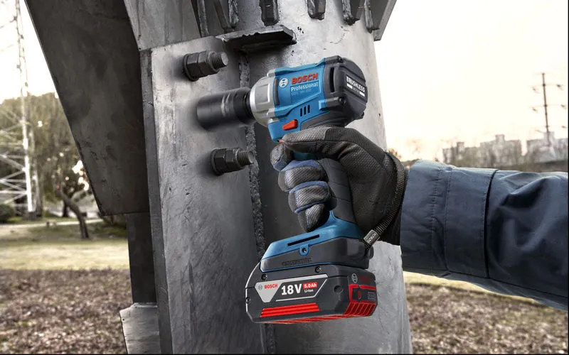 BOSCH PRO GDS 18V-350 PROFESSIONAL CORDLESS IMPACT WRENCH 18.0 V - Image 9