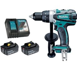 MAKITA DDF458RFE, 18V 13MM (1/2") CORDLESS DRIVER DRILL (2PCS 3.0AH BATTERY, 1PC CHARGER) (Copy)