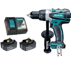 MAKITA DDF458RFE, 18V 13MM (1/2") CORDLESS DRIVER DRILL (2PCS 3.0AH BATTERY, 1PC CHARGER) (Copy)