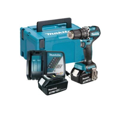 MAKITA DHP487RFJ 13MM CORDLESS HAMMER DRILL DRIVER BRUSHLESS (2PCS 3.0AH BATTERY, 1PC CHARGER)