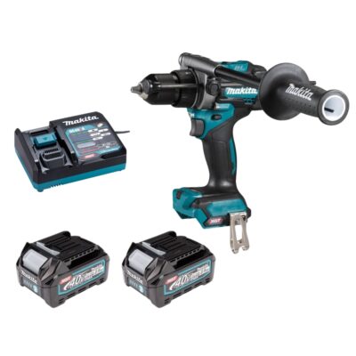 MAKITA HP001GD201, 40V CORDLESS HAMMER DRIVER DRILL (2PCS 2.5AH BATTERY, 1PC CHARGER)