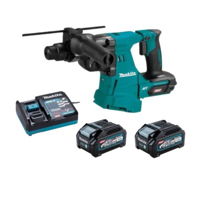 MAKITA HR011GM202 DC COMBI HAMMER 40V BL AVT AWS 28MM (2PCS 4.0AH BATTERY, 1PC CHARGER)