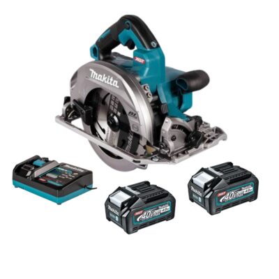 MAKITA HS004GM201 DC CIRCULAR SAW 40V BL AWS 190MM (2PCS 4.0AH BATTERY, 1PC CHARGER)