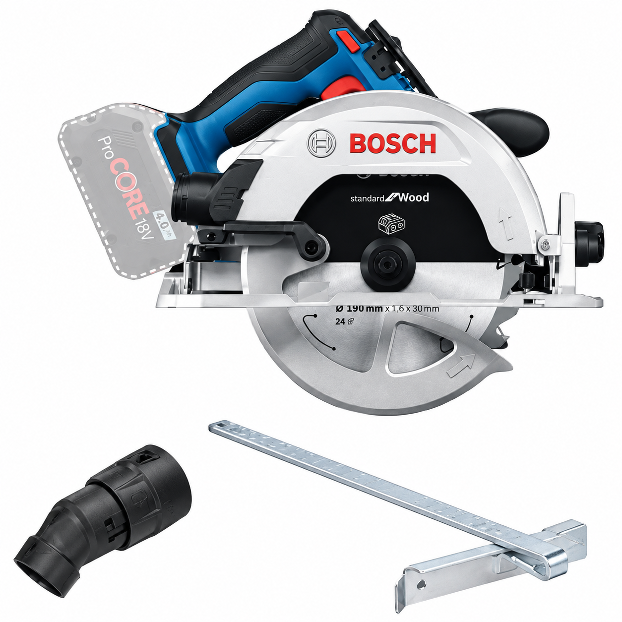 BOSCH PRO GKS 18V-68-2 PROFESSIONAL CORDLESS CIRCULAR SAW 18.0 V