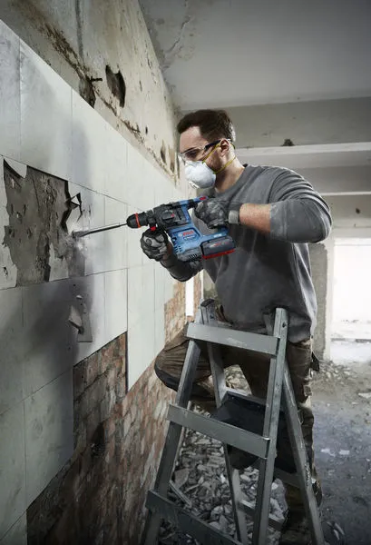 BOSCH PRO GBH 18V-22 X PROFESSIONAL CORDLESS ROTARY HAMMER 18.0 V - Image 2