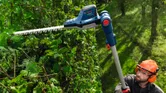 BOSCH PRO GHE 18V-50 TP PROFESSIONAL CORDLESS TELESCOPIC HEDGECUTTER 18.0 V - Image 2