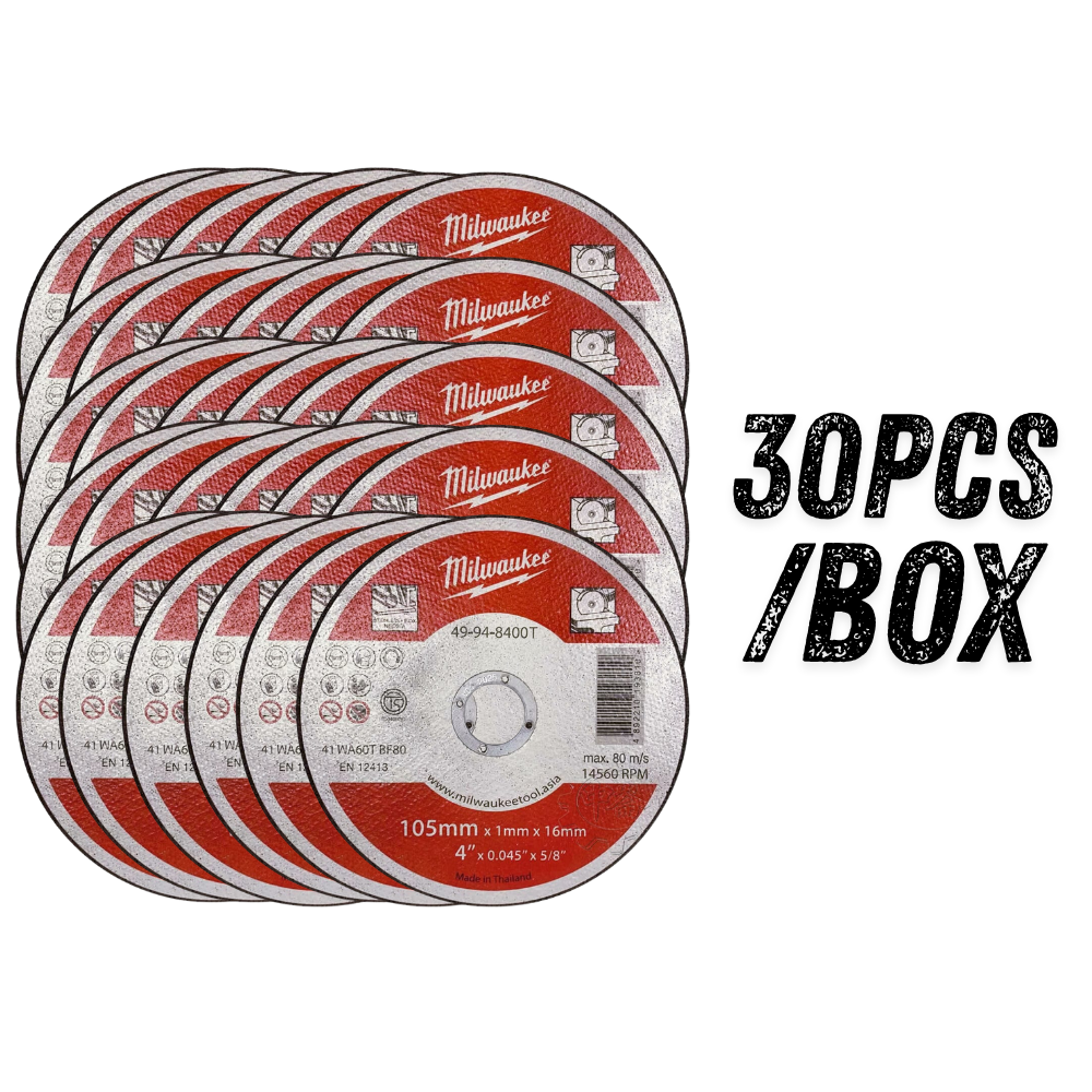 Milwaukee 49-94-8400A Stainless Steel Cutting Disc 100 x 1 x 16mm - Image 4