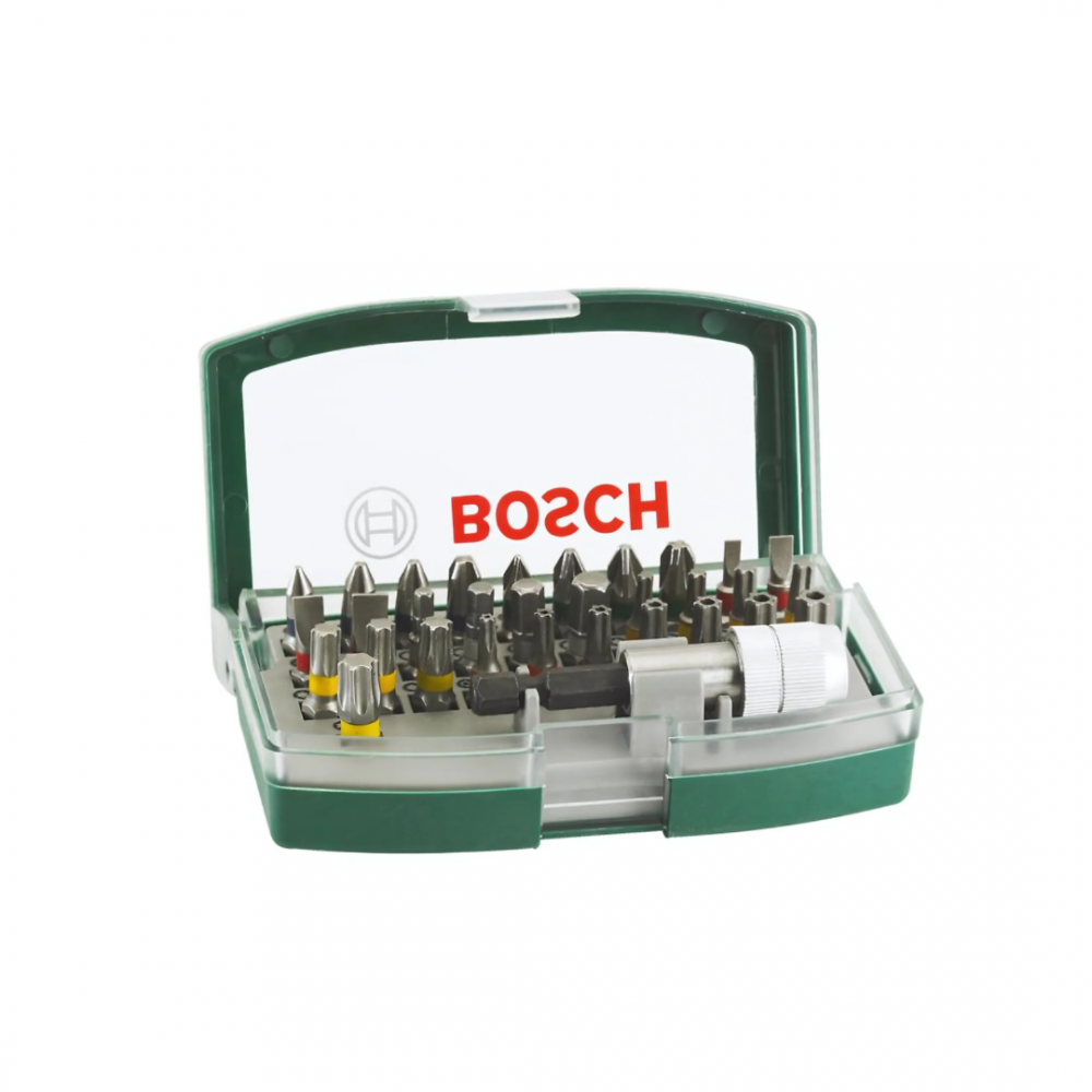 Bosch Colour Coded Screwdriver Bit Set, 32pc