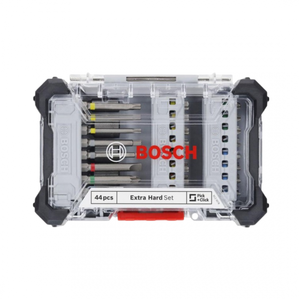 Bosch Pick & Click Extra Hard Screwdriver Bit Set, 44pc - Image 2
