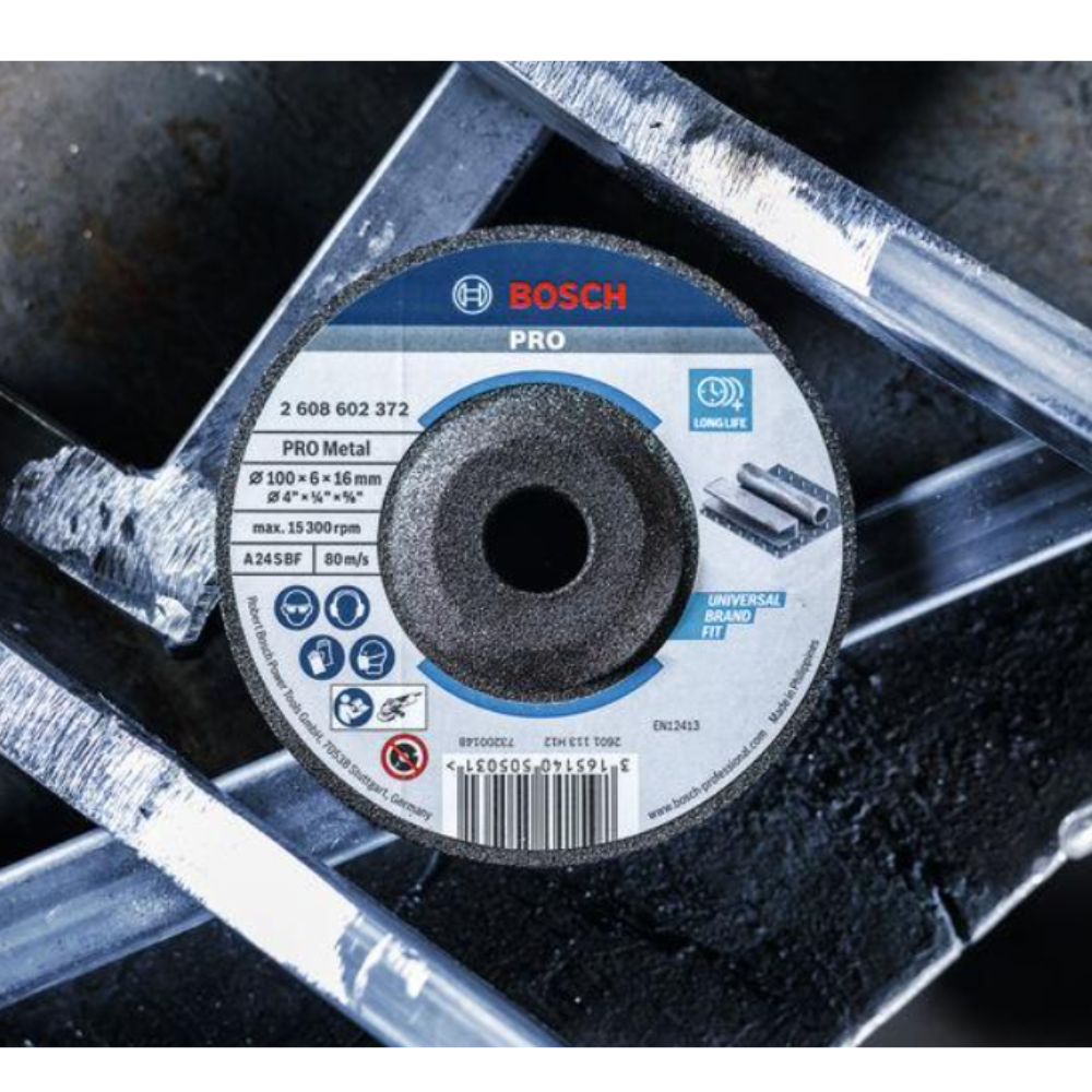 Bosch Professional Metal Grinding Disc, 100 x 6 x 16mm - Image 6