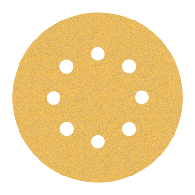 Bosch Expert C470 Sanding Disc 125mm, Grit 60 to 400, 8 Holes, 5pc