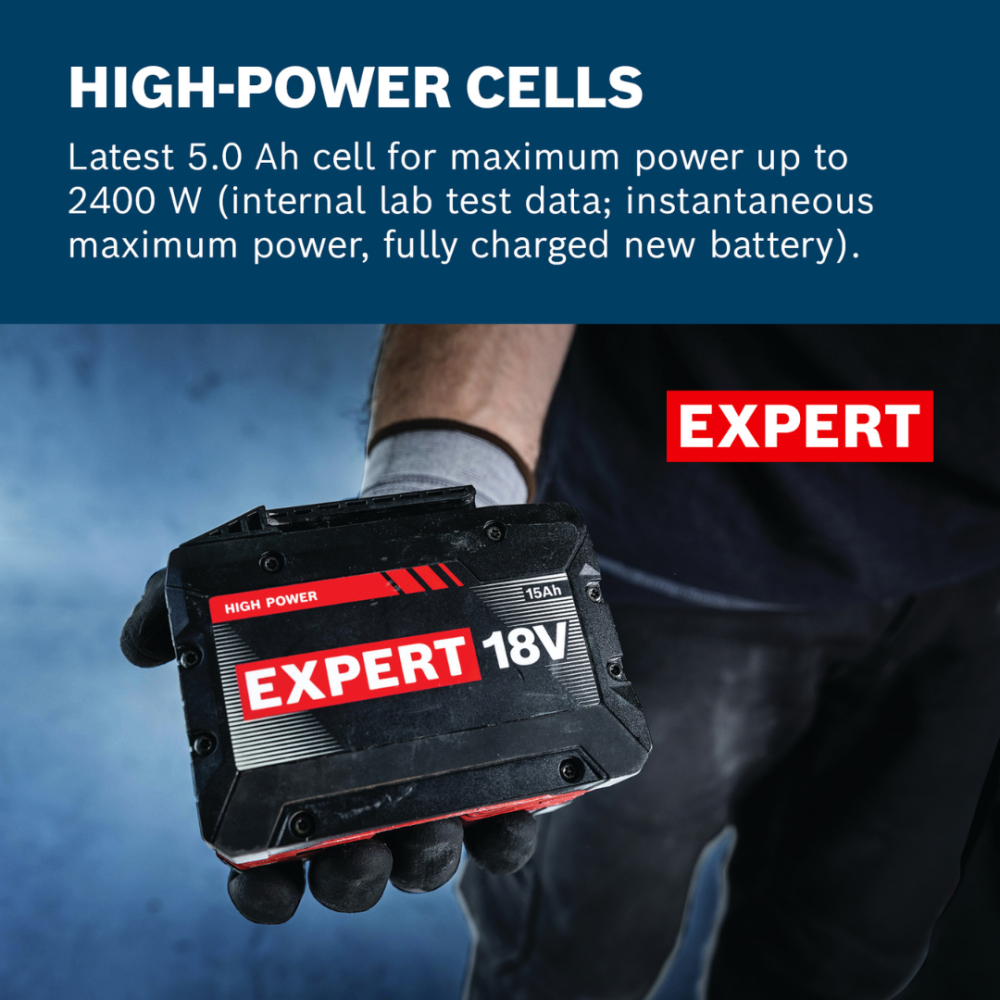 Bosch Expert EXBA18V-150 18V 15.0Ah ProCORE Battery Pack, 1600A036ZT - Image 2