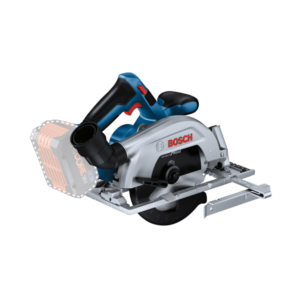 Bosch GKS 18V-57-2GX Professional Cordless Circular Saw, 165mm, Bare Unit