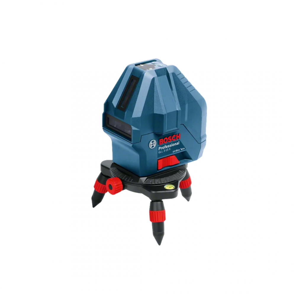 Bosch GLL 3-15X Professional Line Laser with 360° Rotating Platform