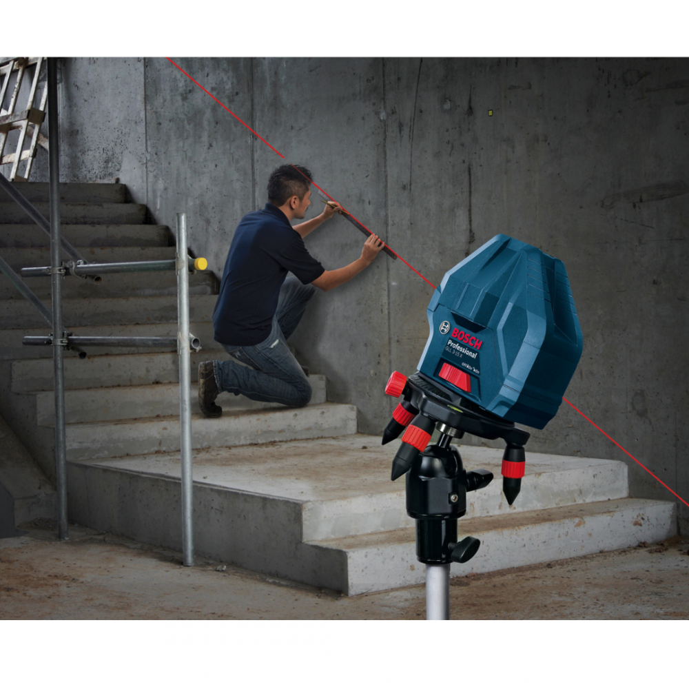 Bosch GLL 3-15X Professional Line Laser with 360° Rotating Platform - Image 3