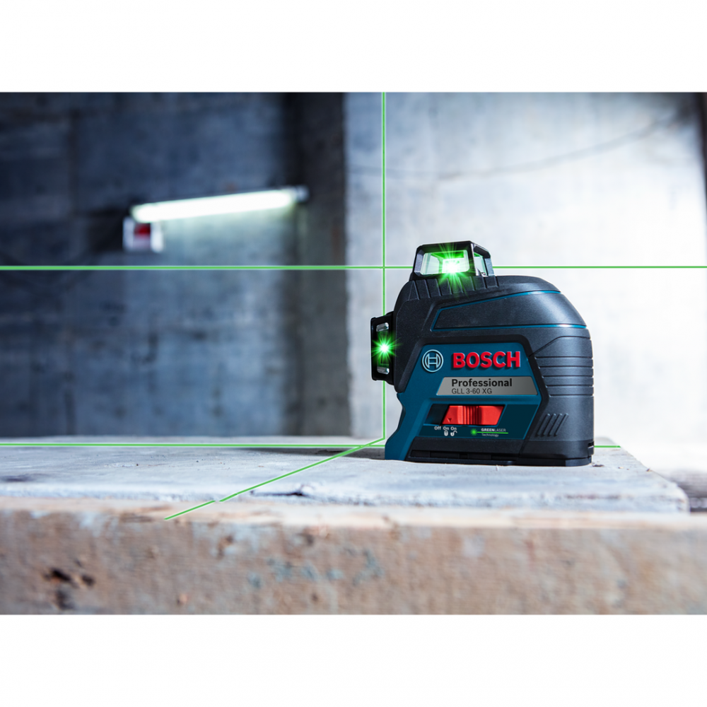 Bosch GLL 3-60XG Professional Green Line Laser, 30m, 360° - Image 6