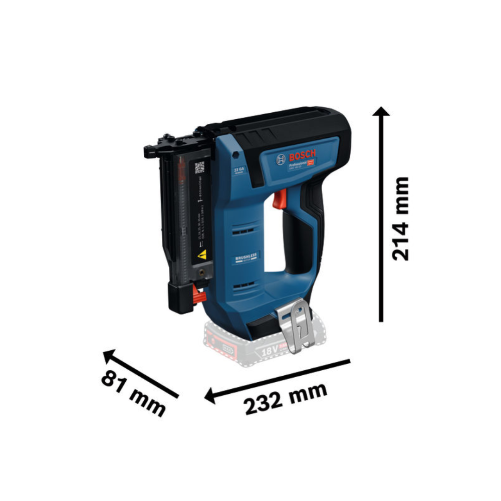 Bosch GNH 18V-35 Professional Cordless Wood Nailer - Image 3