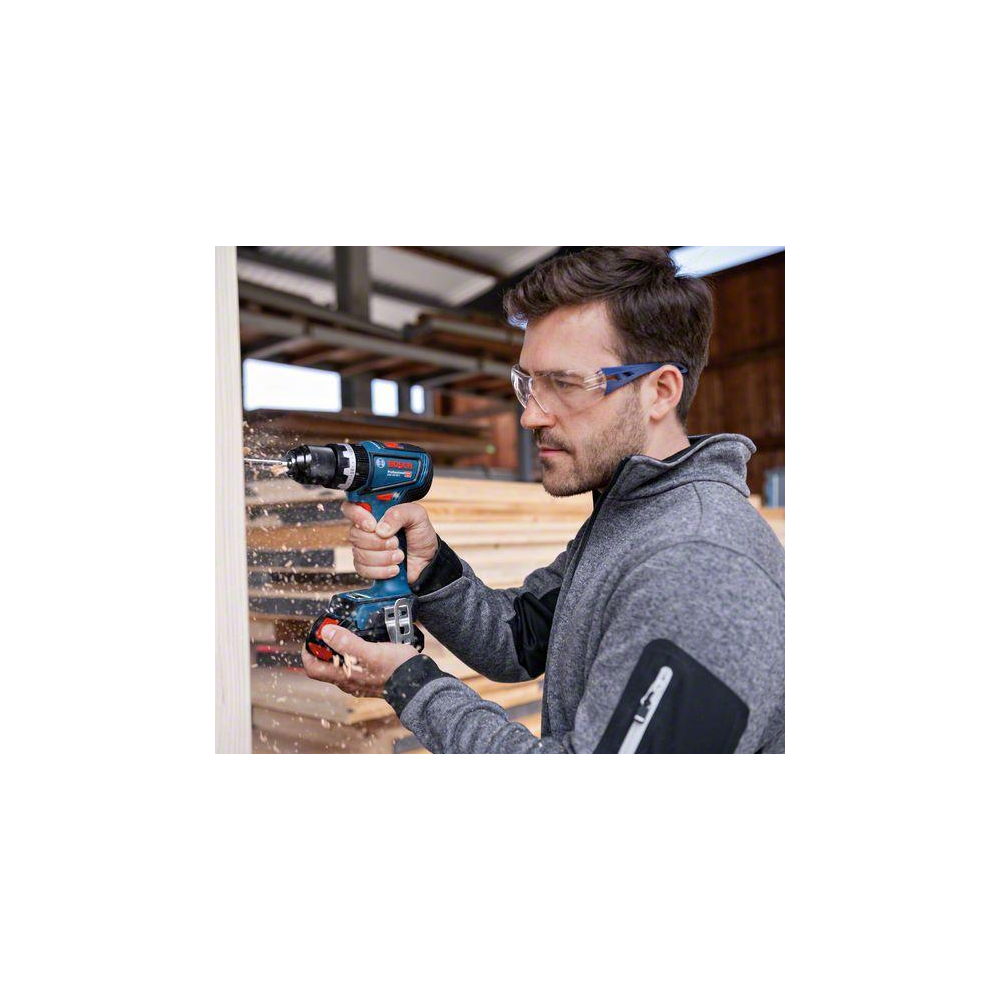 Bosch GSB 18V-90C Professional Cordless Combi Impact Drill, Bare Unit - Image 4