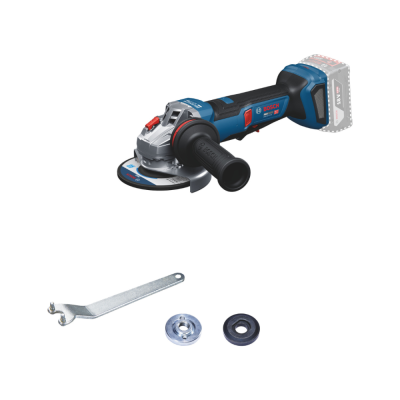 Bosch GWS 18V-11PS Professional Cordless Angle Grinder with Paddle Switch, 100mm (4"), Bare Unit