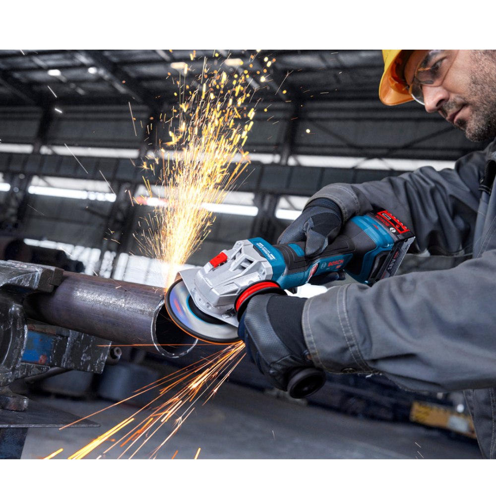 Bosch GWS 18V-11PS Professional Cordless Angle Grinder with Paddle Switch, 100mm (4"), Bare Unit - Image 6