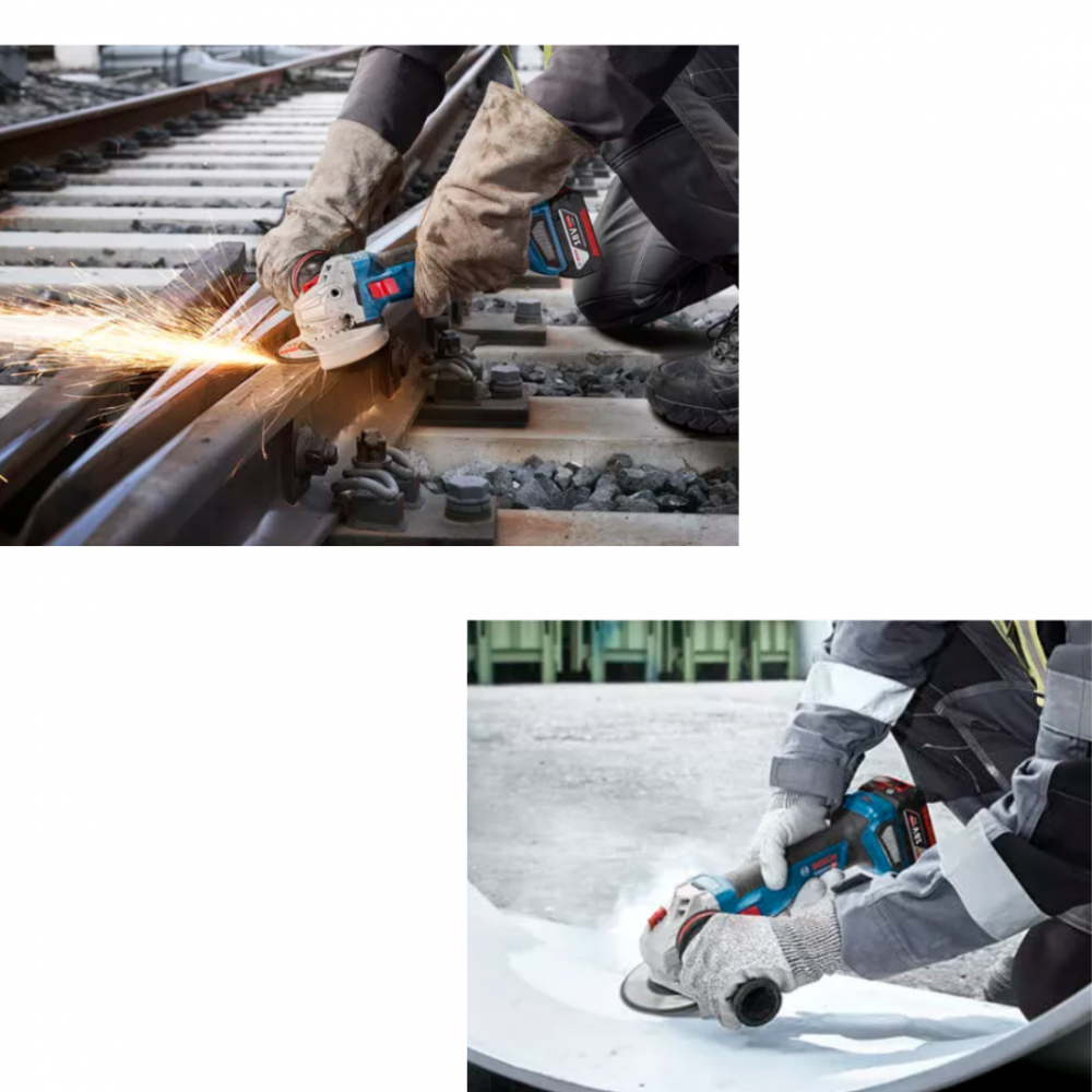 Bosch GWS 18V-11S Professional Cordless Angle Grinder, Bare Unit - Image 3