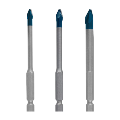 Bosch Expert HEX-9 Hard Ceramic Drill Bit Set, 3pc (5/6/8mm)