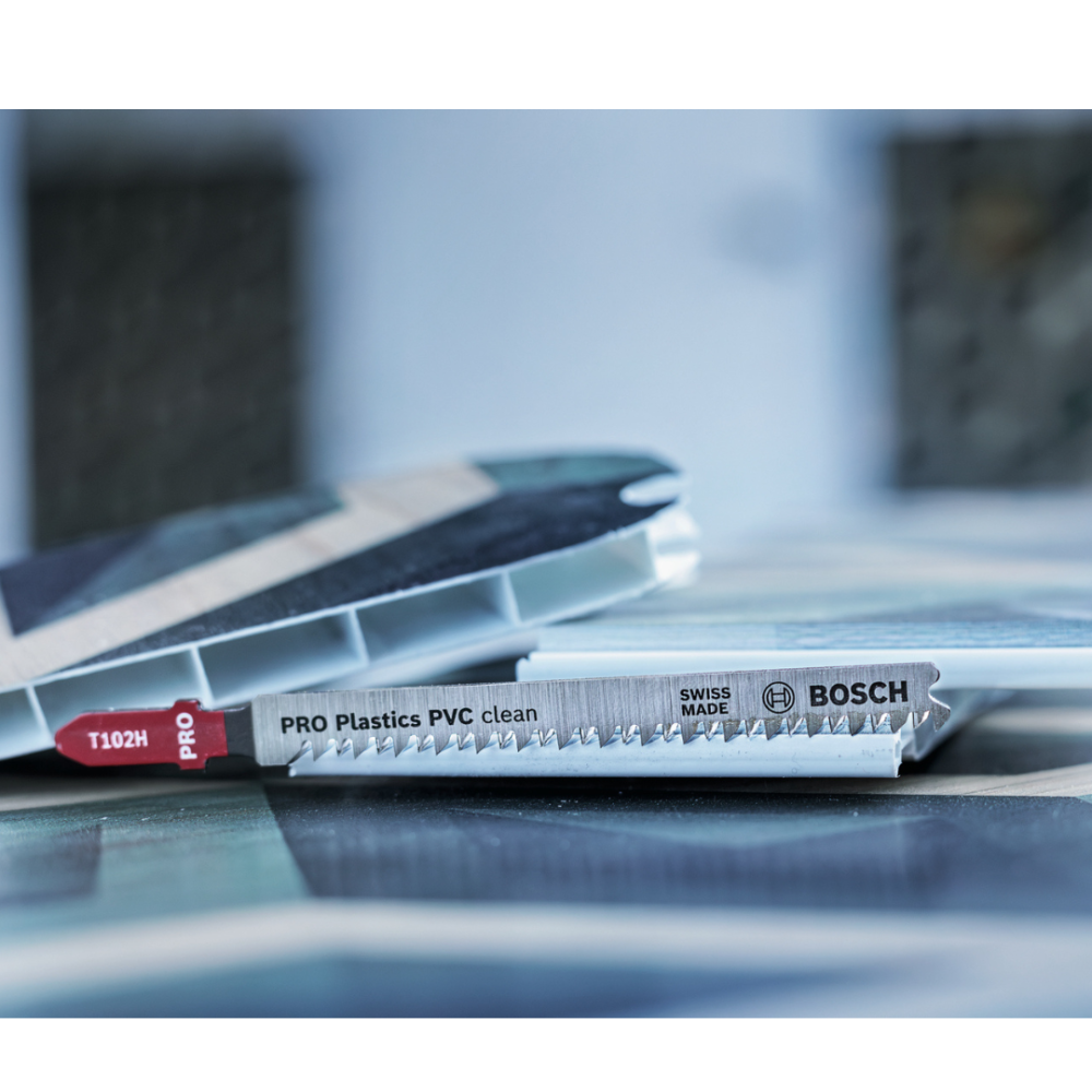 Bosch T102H Professional Clean for PVC Plastics Jigsaw Blade - Image 5