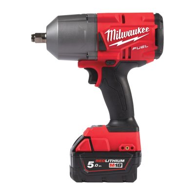 Milwaukee M18 FHIWF12-502X Gen III 1/2" High Torque Impact Wrench Kit with 2 x M18 5.0Ah Batteries